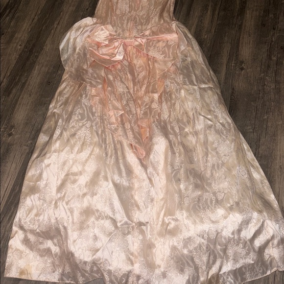 Vintage Gunne Sax woman’s light pink strapless dress - size 11/12 - Picture 7 of 8